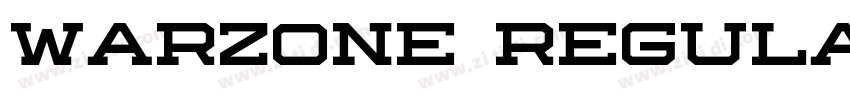 Warzone Regular字体转换